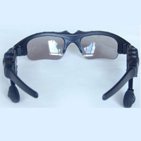 爱玛科 【货到付款】 G500智能蓝牙耳机眼镜 立体声听歌蓝牙太阳镜音箱 钢琴黑